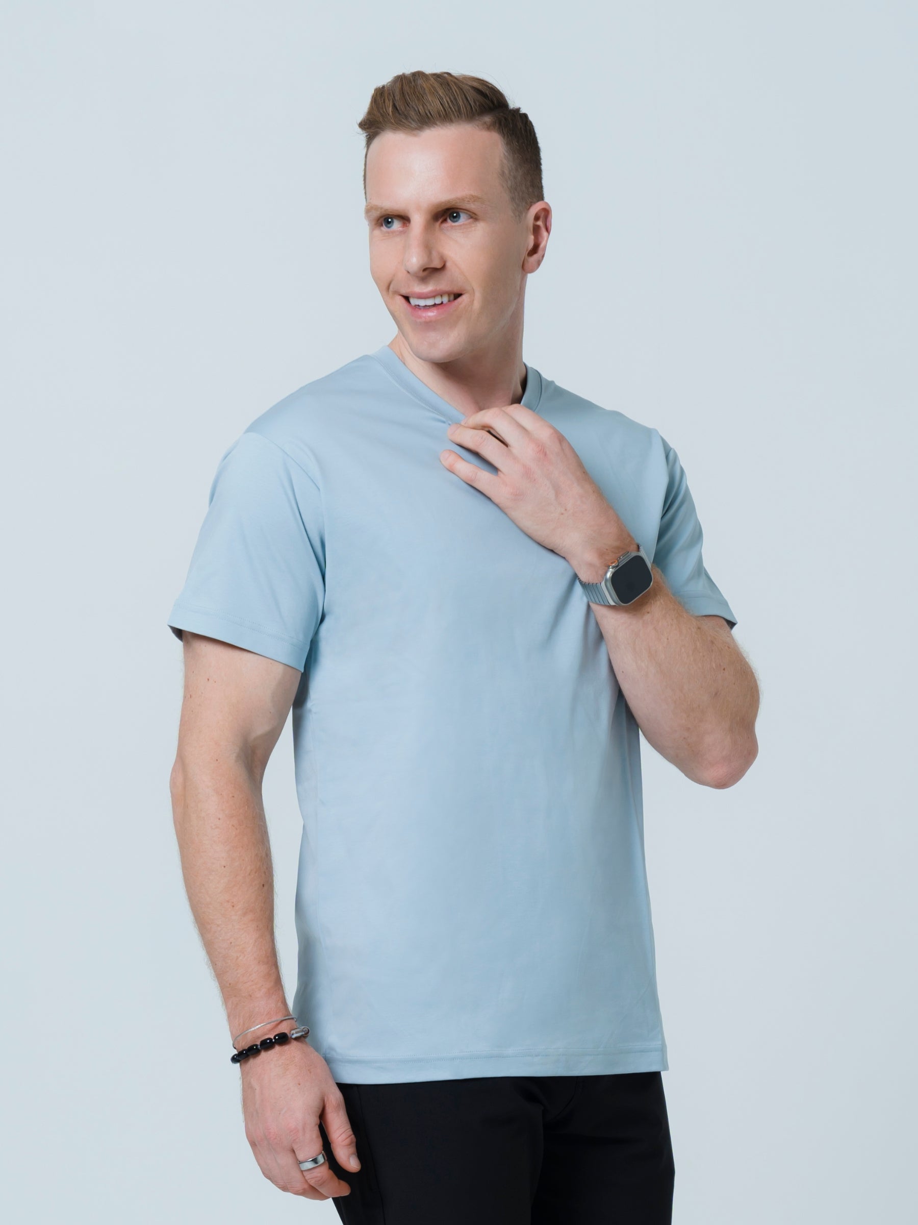 Butter T-Shirt Relax \ Steel Blue