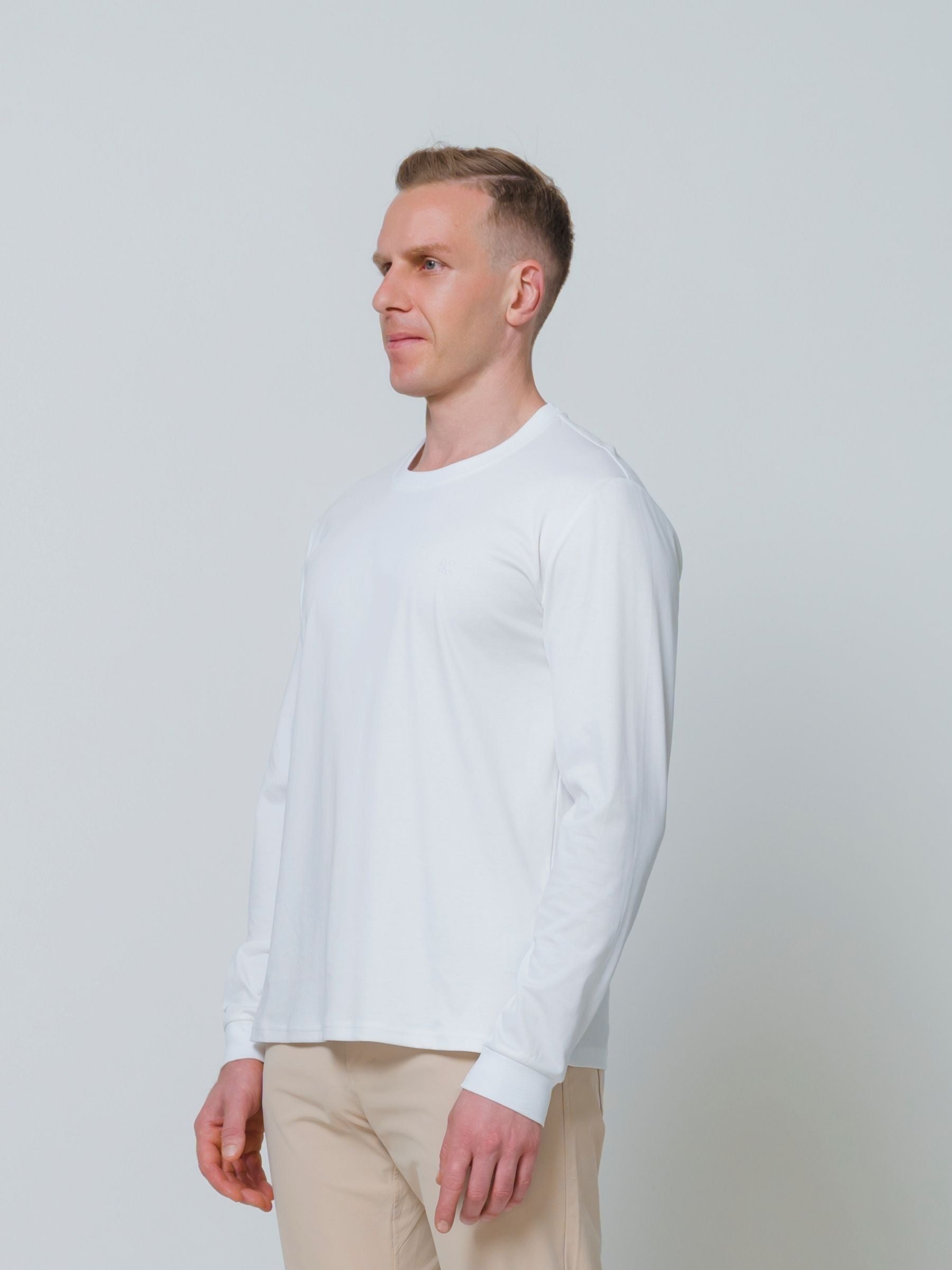 Butter Long Sleeve T \ White