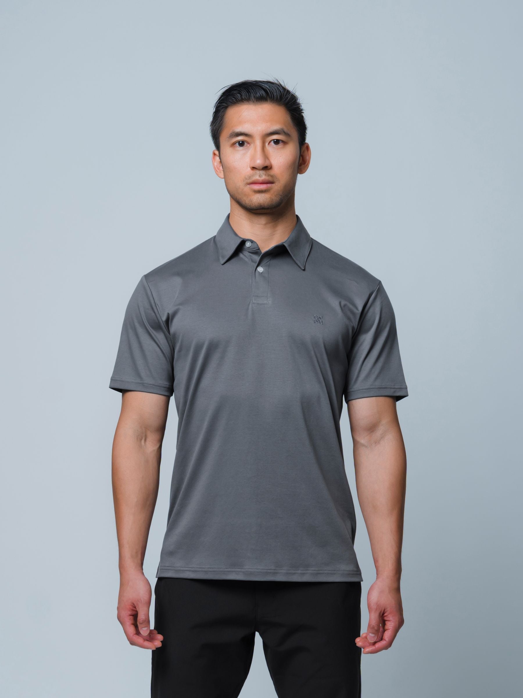 Butter Polo \ Charcoal