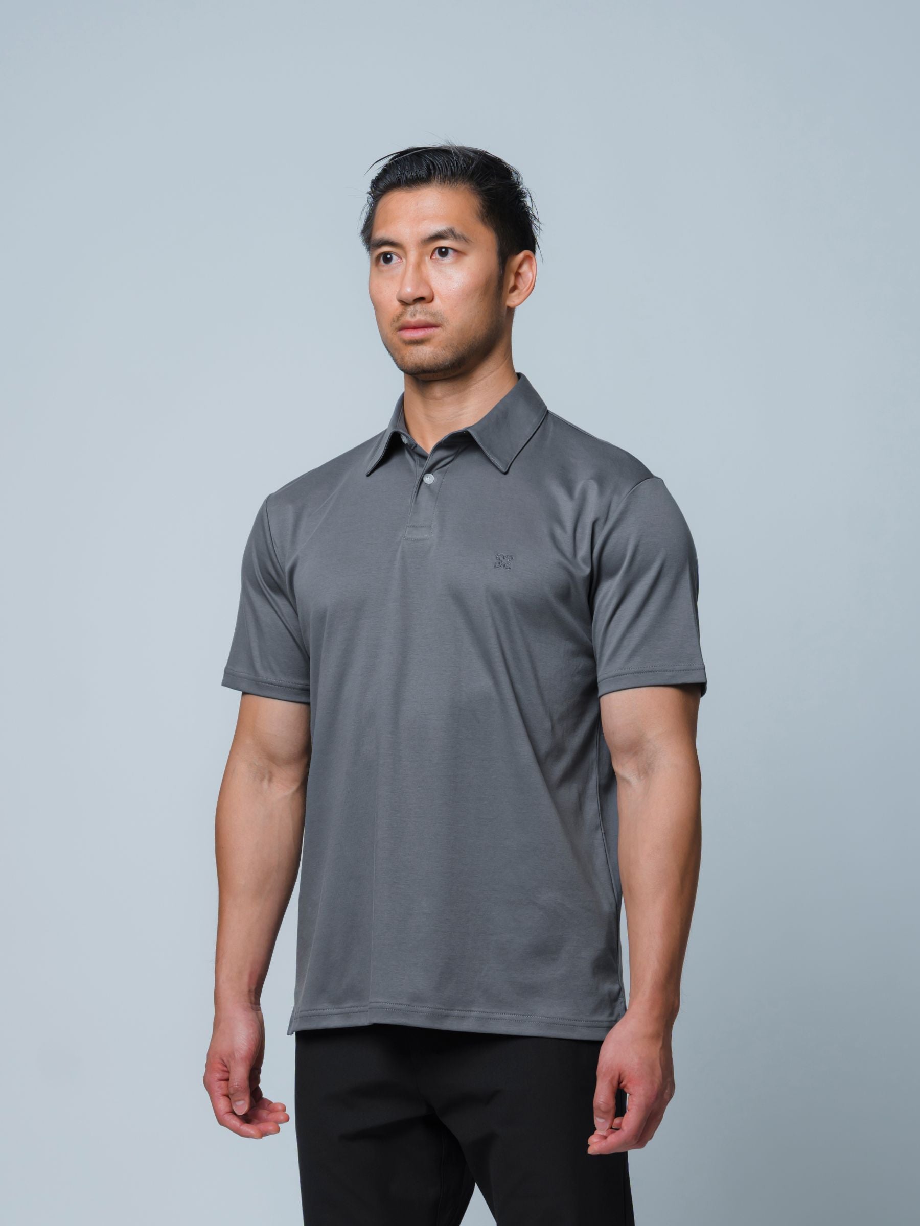 Butter Polo \ Charcoal