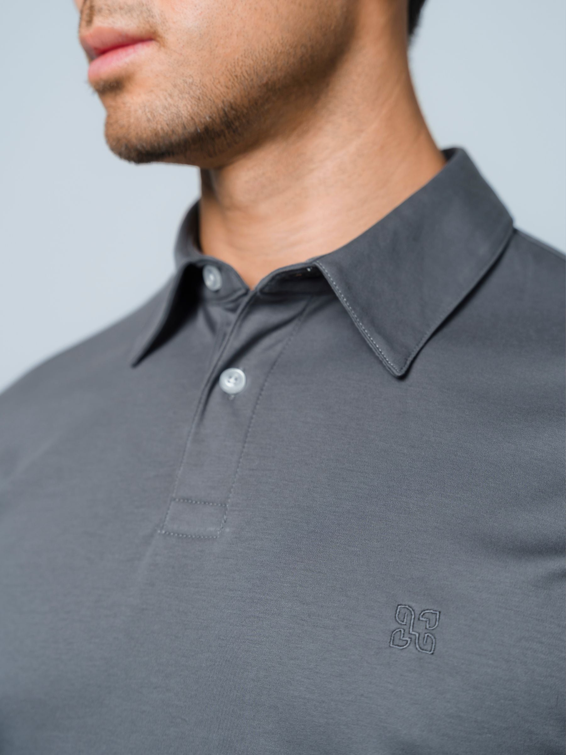 Butter Polo \ Charcoal