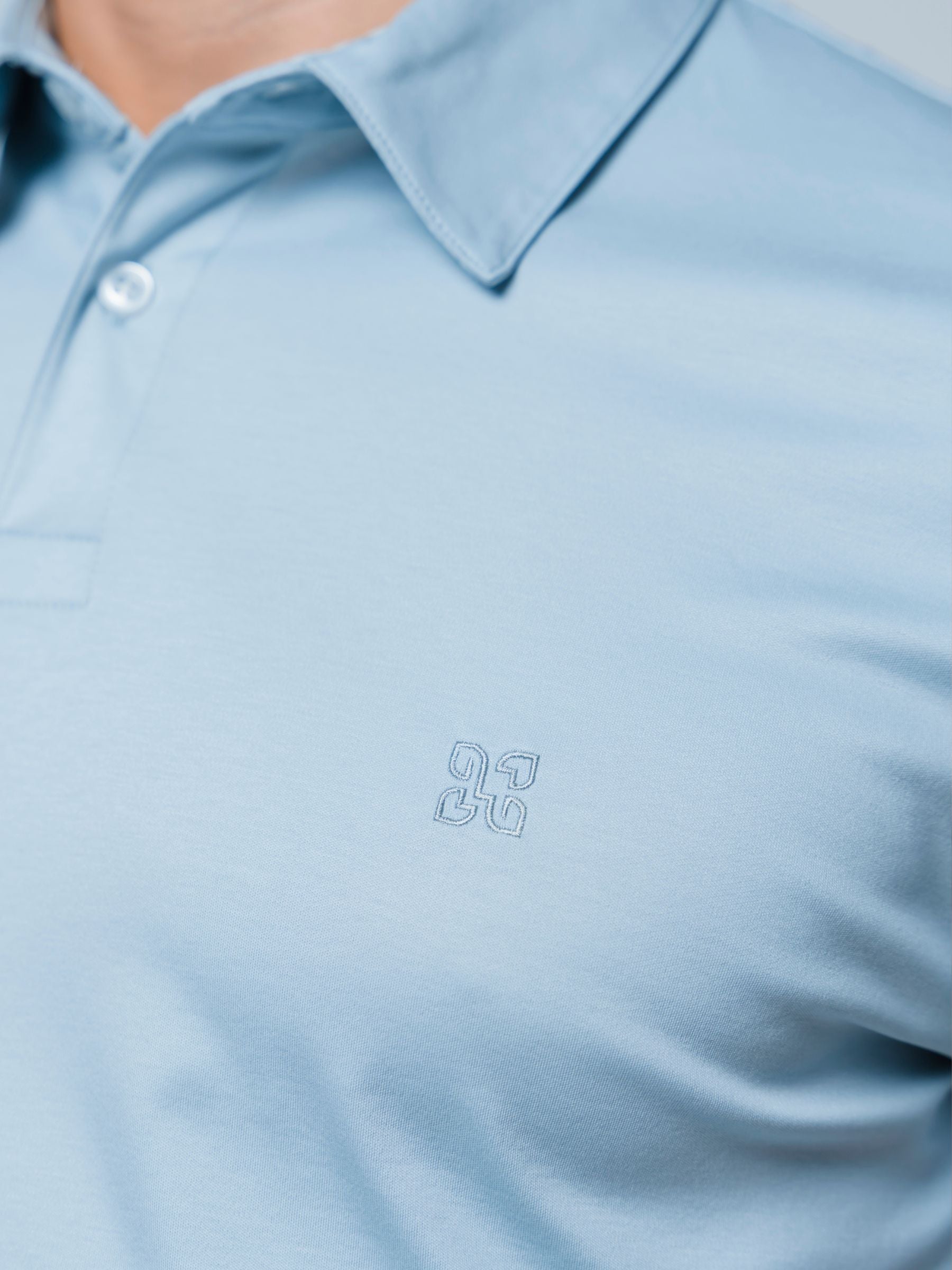 Butter Polo \ Steel Blue