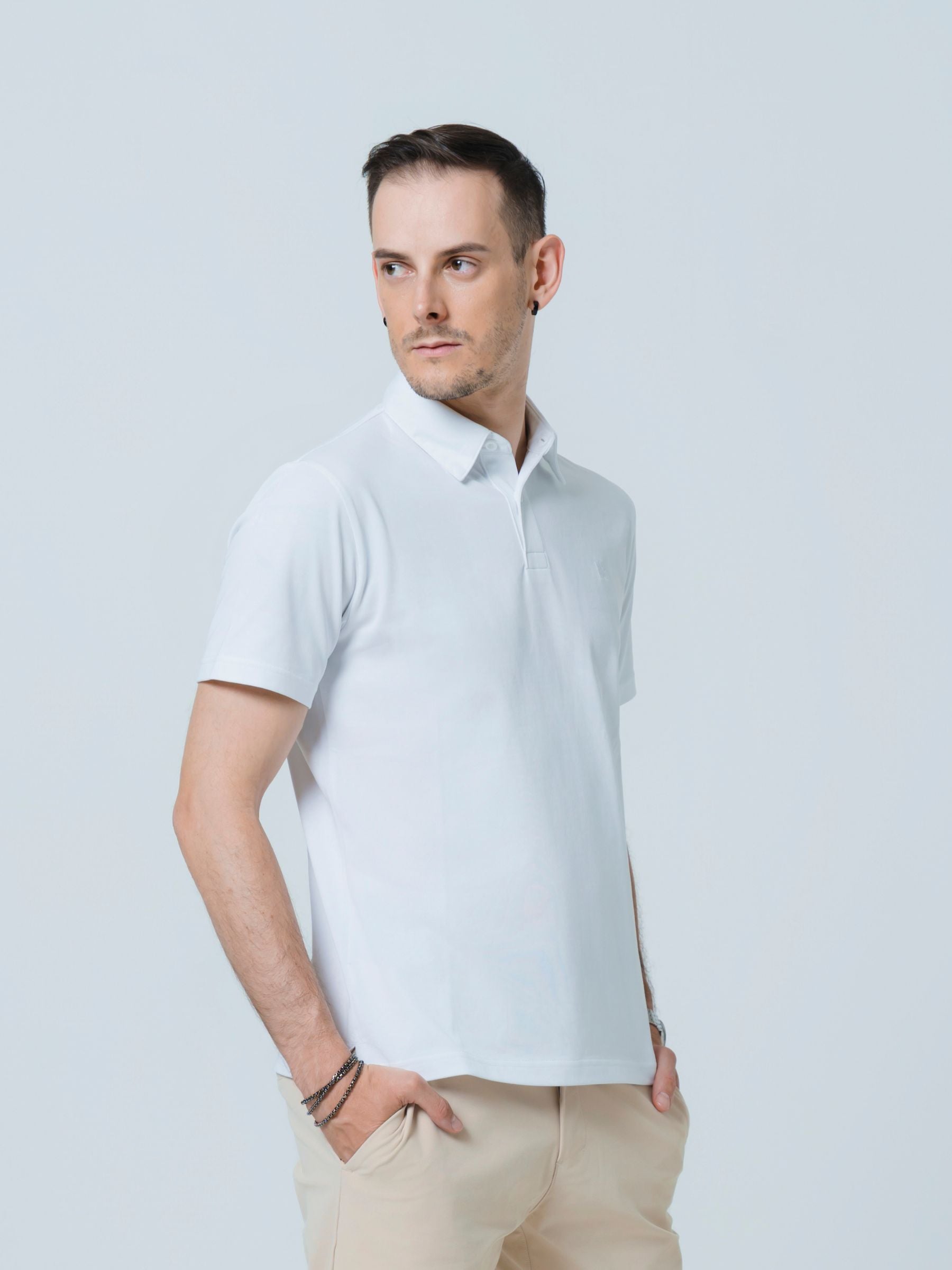 Butter Polo \ White