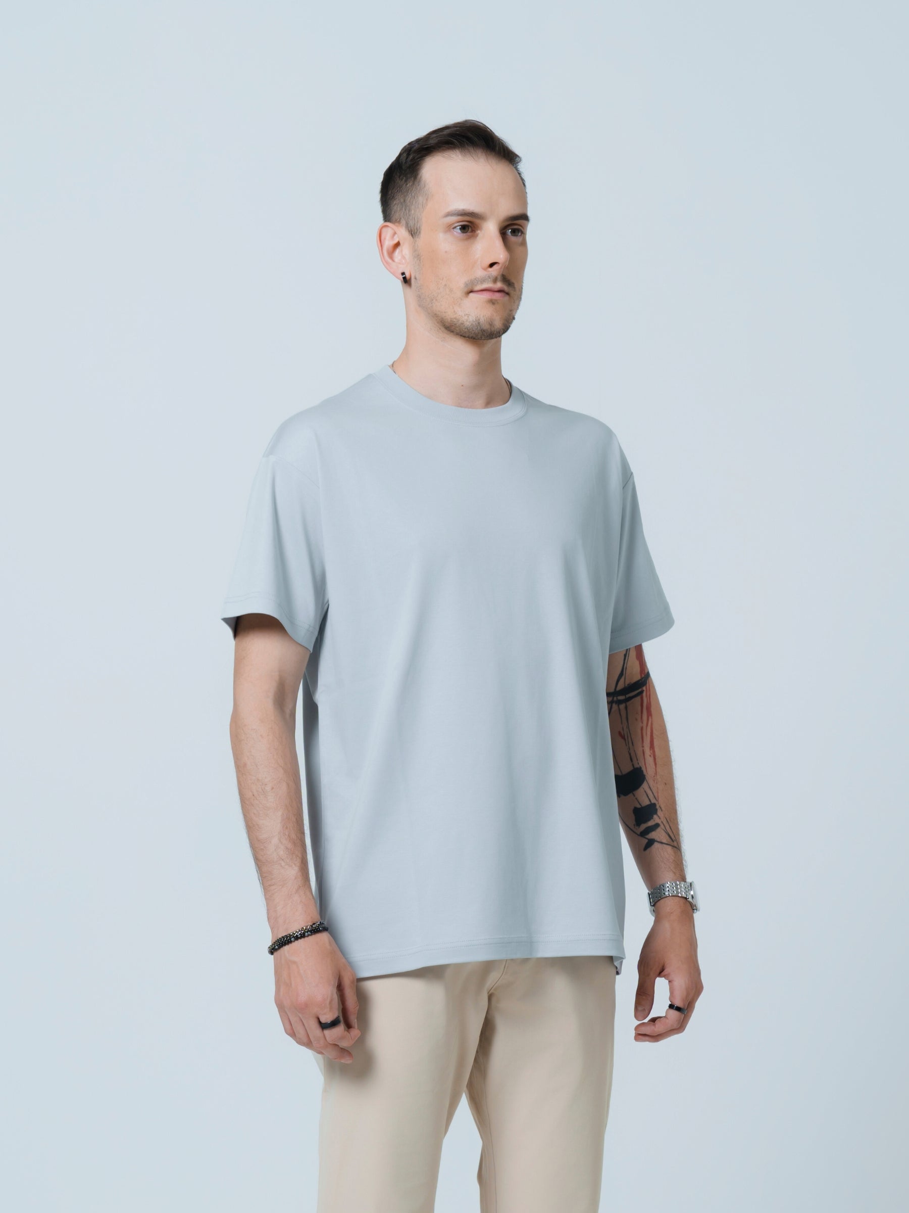 Butter T-Shirt Relax \ Silver Grey