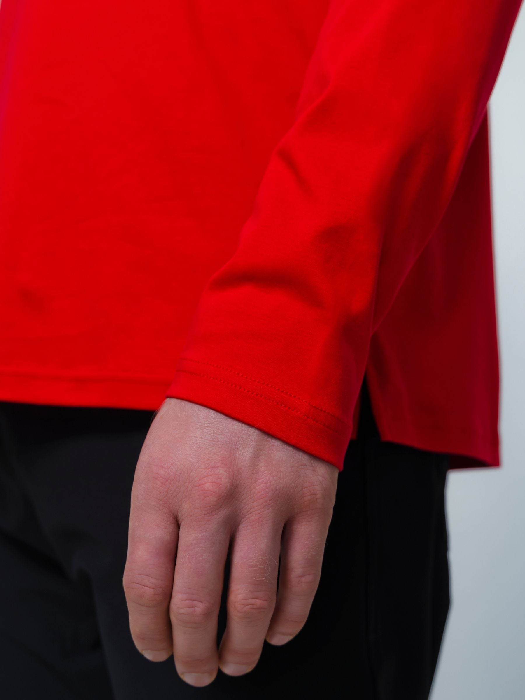 Butter Long Sleeve T \ Red