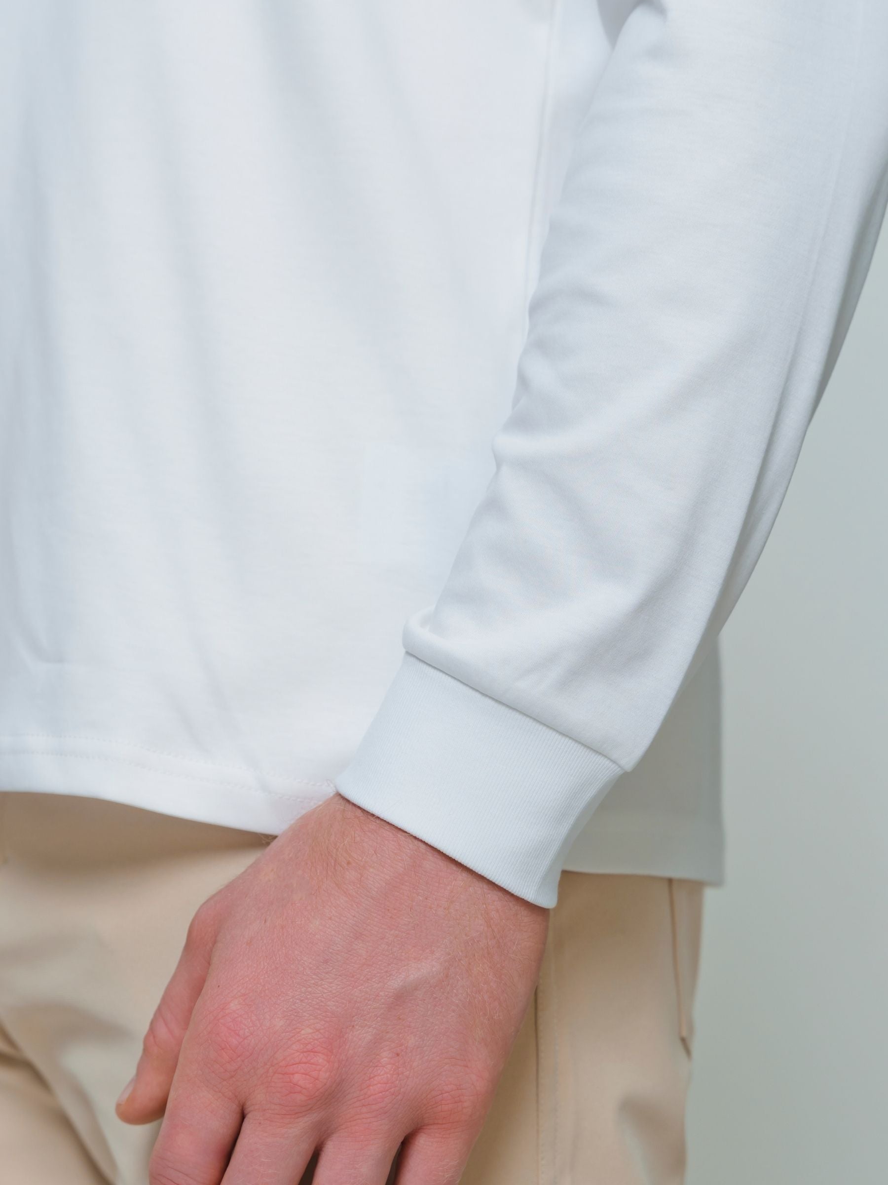 Butter Long Sleeve T \ White