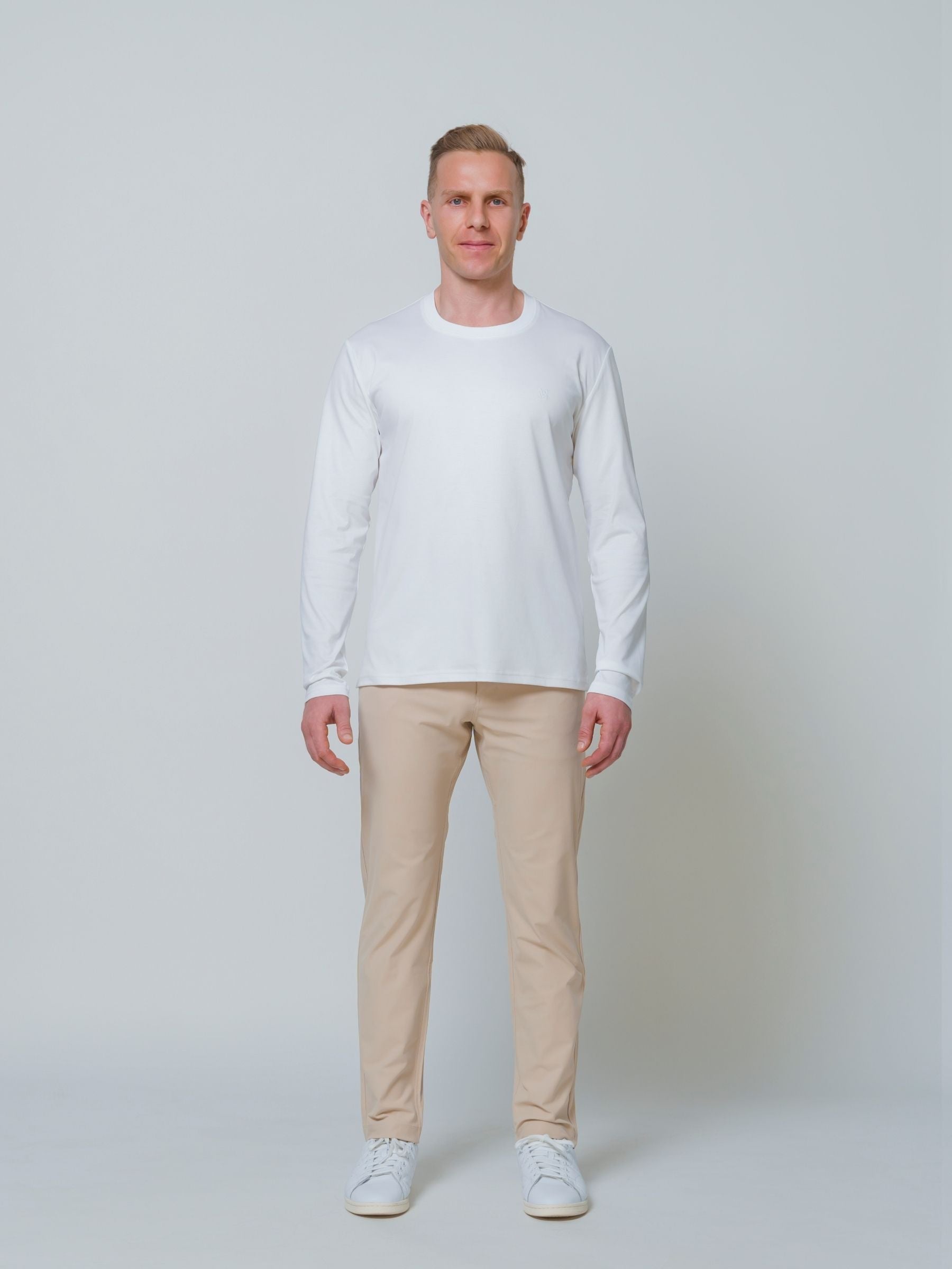 Butter Long Sleeve T \ White