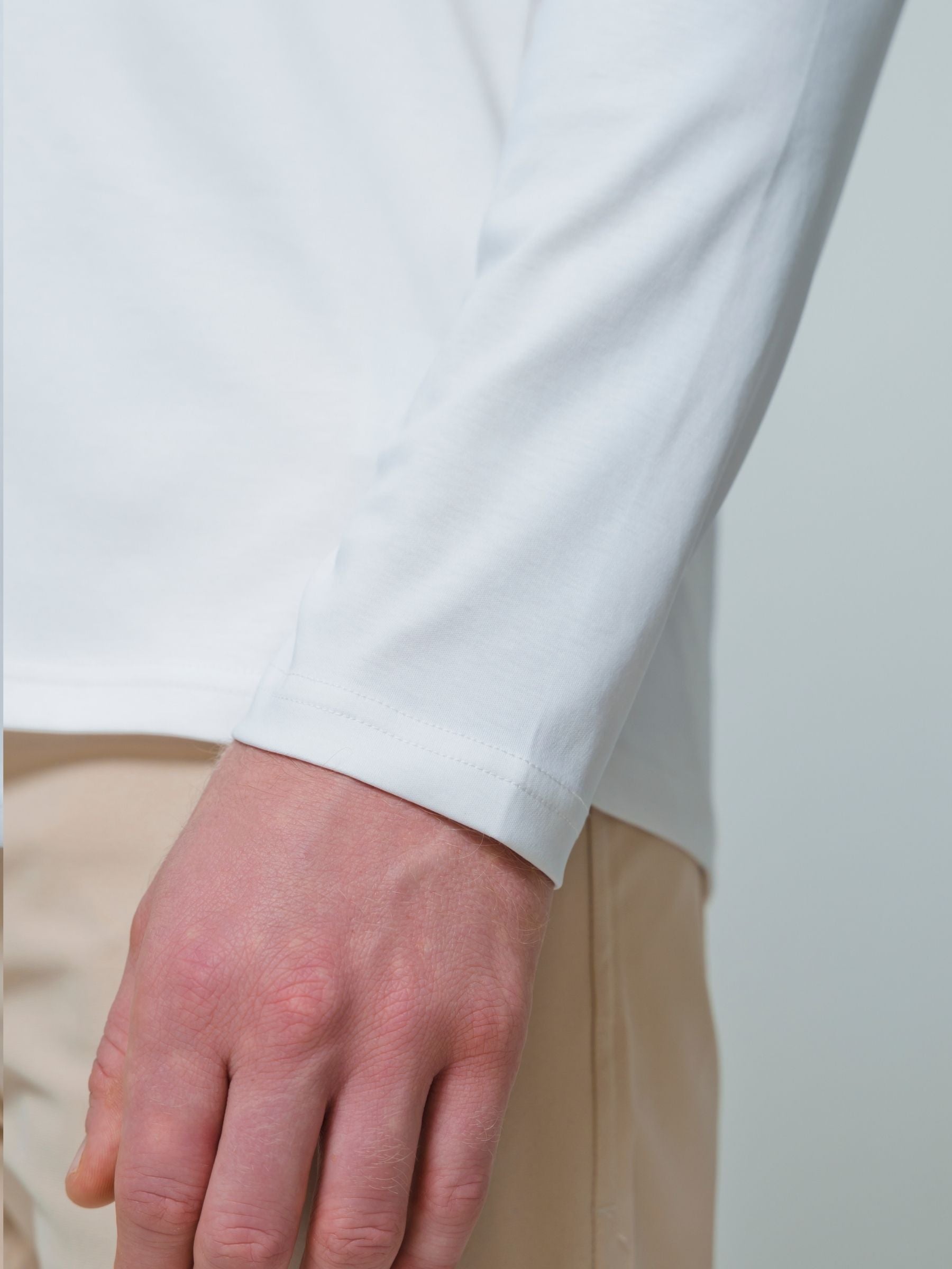 Butter Long Sleeve T \ White