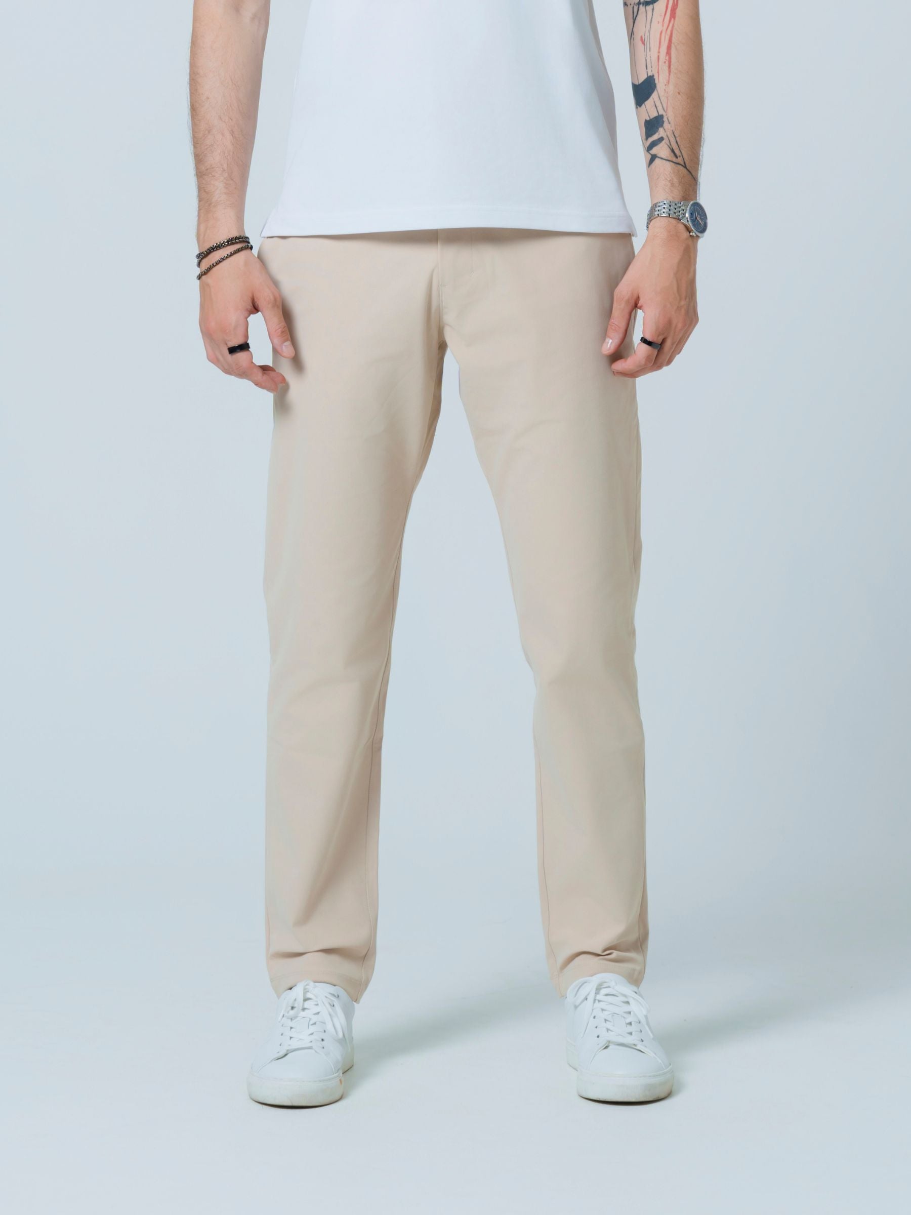 Versa Slim Fit Trouser \ Light Biege