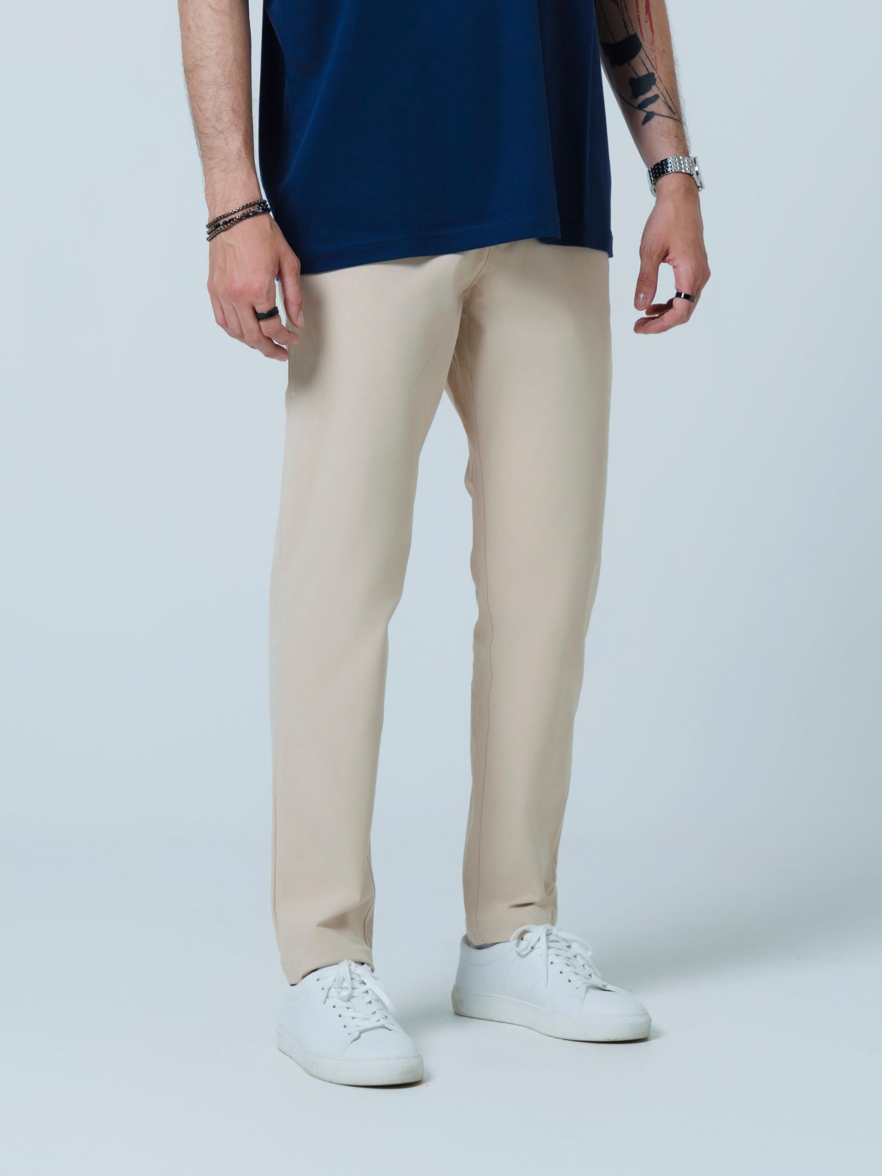 Versa Slim Fit Trouser \ Light Biege