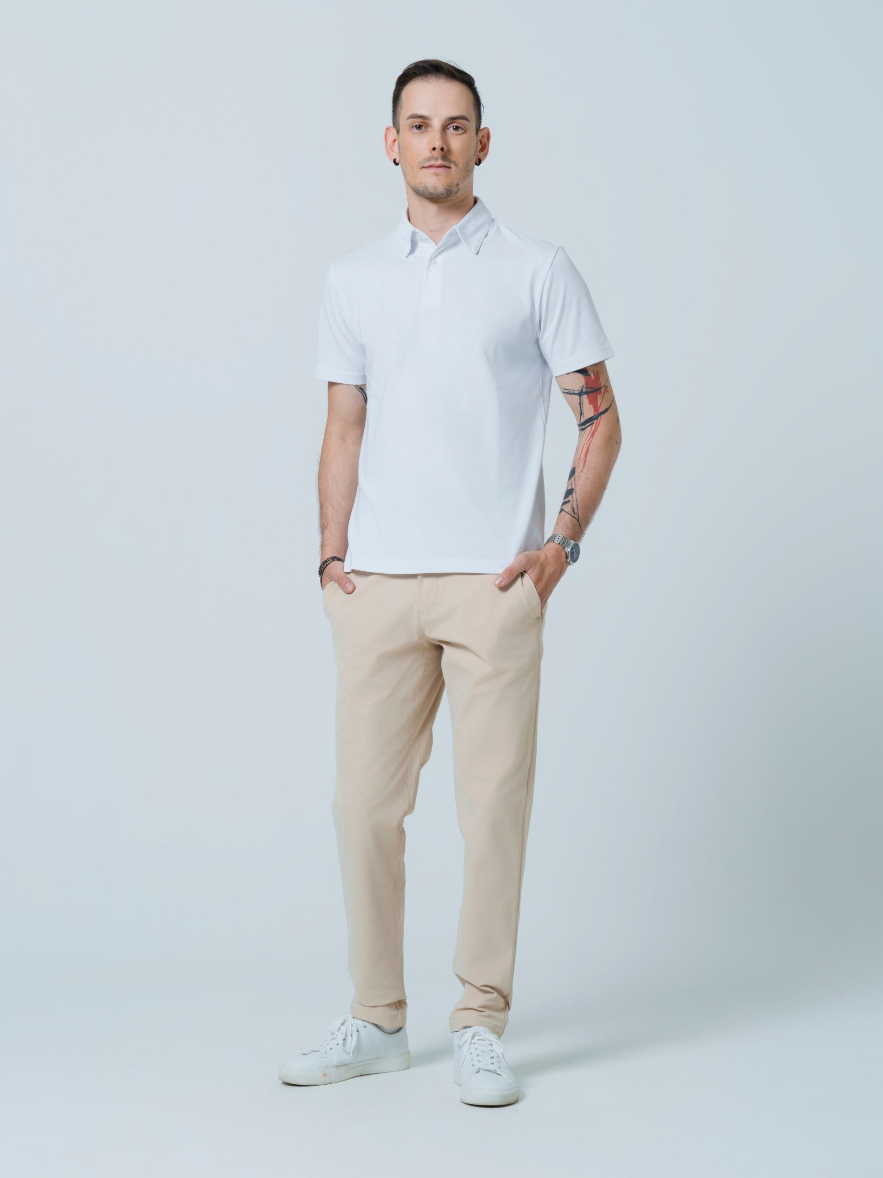 Versa Slim Fit Trouser \ Light Biege